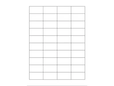 Produktbild von easy Label Etiketten Premium A4 48,5 x 25,4 mm 100 Blatt in weiß
