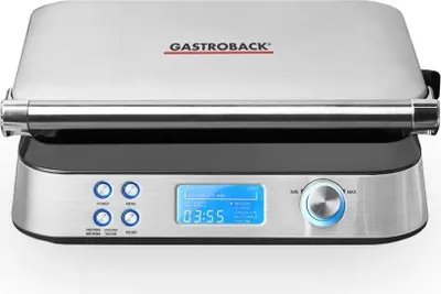 Produktbild von Gastroback ADVANCED CONTROL 2 Waffel(n) Schwarz