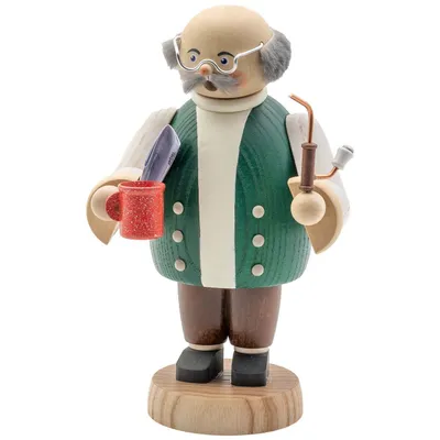 Produktbild von Opa (18cm) Räuchermann von Seiffener Volkskunst