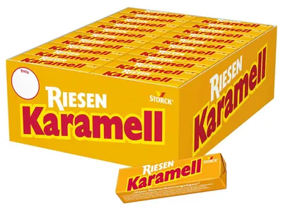 Produktbild von Riesen Karamell 80×6er