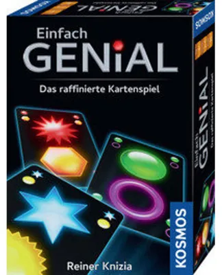 Produktbild von Kosmos Einfach Genial - Das Kartenspiel, Kartenspiel, Kartenaustausch, 8 Jahr(e), 20 min