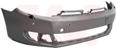 Produktbild von VAN WEZEL Stoßstange Stoßfänger für VW GOLF VI (5K1) Glatt Grau 5863578