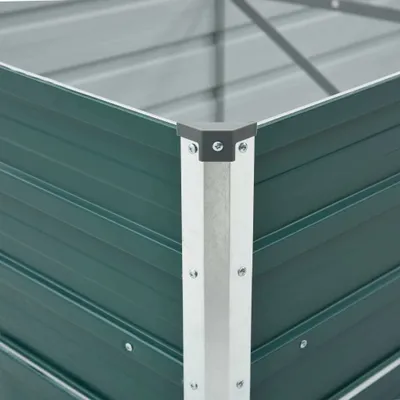 Immagine prodotto di Letto Rialzato Giardino in Acciaio Zincato 600x80x45 cm Verde