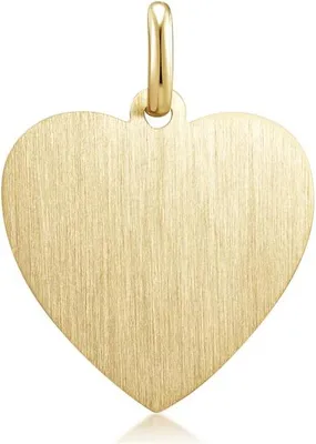Produktbild von SILBERKETTEN STORE Gravuranhänger Herz 239887.300 - 333 Gold