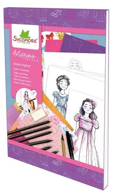 Produktbild von Sycomore Bastelbuch Abendkleidung - Kreatives Spielzeug ab 7 Jahren