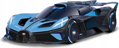 Zdjęcie produktu dla BBURAGO Bugatti Bolide, Model super pojazdu, Wstępnie zmontowany, 1:18, Bugatti Bolide, Każda płeć, Metal, Plastik