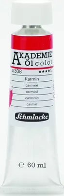 Produktbild von Schmincke 60ml AKADEMIE Öl color Karmin Öl 41 308 011