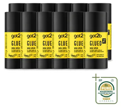 Productafbeelding van 12 x got2b Glued waxstiften - 50 g - Verpakking met 12 stuks