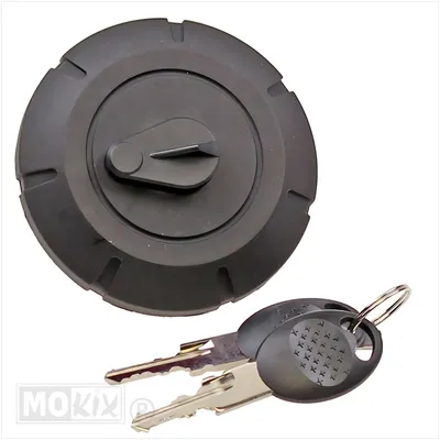 Immagine prodotto di Tappo serbatoio carburante con serratura, nero per Yamaha DT50 M