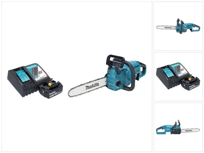 Produktbild von Makita DUC357RTX2 Akku-Kettensäge LXT inkl. 1 x 5,0 Ah Akku, Schnellladegerät