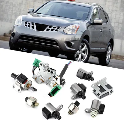 Image de Kit de solénoïde pour corps de soupape CVT, 9 pièces JF011E RE0F10A Pièce de rechange adaptée à Altima