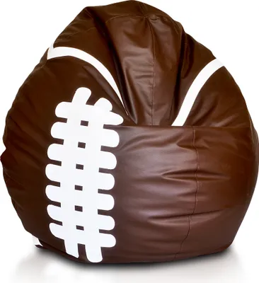 Obrázek produktu pro Sedací pytel sedací vak RUGBY bag pouffe 60x130 cm - Barva: tmavě hnědá