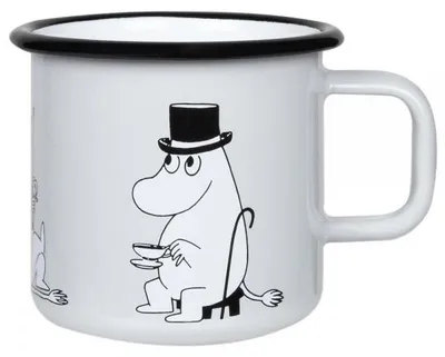 Produktbild von Muurla Tasse Mumins Moominpappa Grau (370 ml)