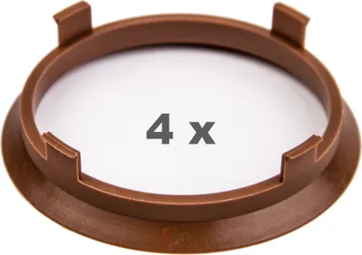 Produktbild von 4 Zentrierringe für Alufelgen 71.60 mm auf 66.10 mm Kunststoff (71,60/66,10)