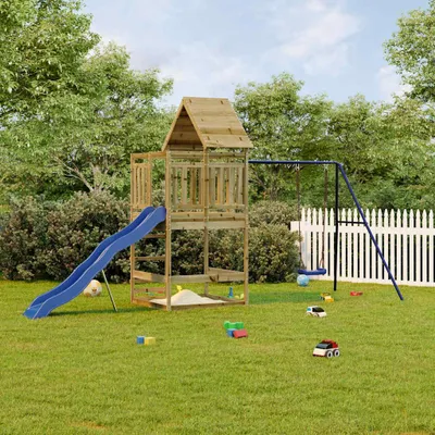 Image de VidaXL Playhouse bois de pin imprégné