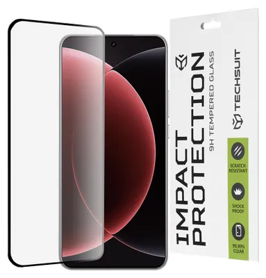 Obrázek produktu pro Techsuit 111D Full Cover / Full Glue Glass / 3D Curved Screen – tvrzené sklo pro Xiaomi 15 Ultra – černé