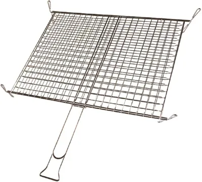Immagine prodotto di Griglia per barbecue, dimensioni 600 x 400 mm, con piedi, per uso esterno