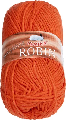 Obrázek produktu pro Příze ROBIN - 100g / 150 m - Oranžová
