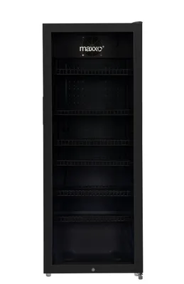 Obrázek produktu pro Nápojová chladící vitrína Maxxo BC237L-C objem 237 l, LED osvětlení, zámek, energetická třída C, safety lock, černá