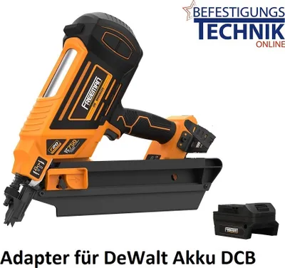 Image de Freeman cloueur en bande LD34100DW 50-100mm Basic pour 18V DeWalt clous en bande sans fil 34° Paslode