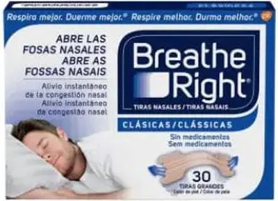 Obrázek produktu pro Nosní proužky Breathe Right Velká velikost 30 kusů