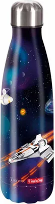 Immagine prodotto di Step by Step bottiglia d' acqua Insulated Stainless Steel Drinking Bottle Starship Galactus blu scuro