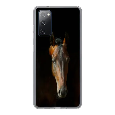 Produktbild von MuchoWow® Handyhülle Schutzhülle Hülle für Samsung Galaxy S20 FE Pferde - Tiere - Braun Silikon Softcase Handy Hülle - Abdeckung