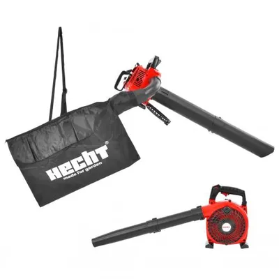 Immagine prodotto di HECHT 9254, soffiatore manuale, 147,6 km/h, 50 l, nero, rosso, 7500 giri/min, benzina