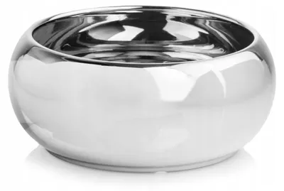 Produktbild von Polnix Keramik Übertopf Silber 31 x 13 cm