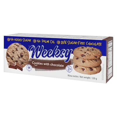 Produktbild von BOGUTTI Zuckerfreie Schokoladenplätzchen 120g