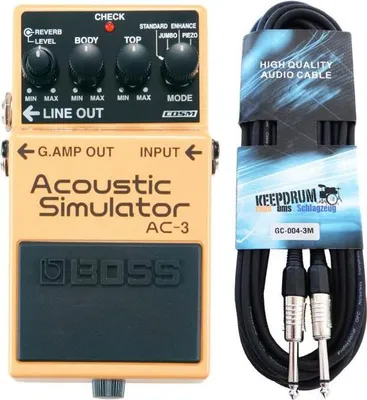 Image de Boss AC-3 Simulateur d'effets acoustiques avec câble