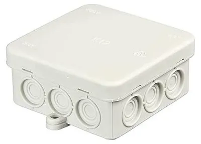 Zdjęcie produktu dla Puszka natynkowa rozgałęźna IP57 do pomieszczeń wilgotnych 10 szt