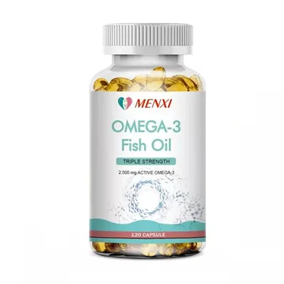 Obrázek produktu pro Omega 3 Fish Oil 3600mg + EPA & DHA (120 kapslí) doplněk stravy, klouby, kosti, mozek, oči, imunitní systém