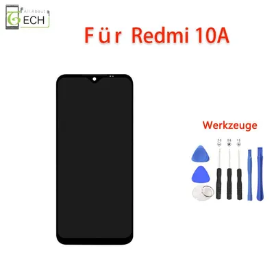 Produktbild von Für Xiaomi Redmi 10A LCD Display mit Rahmen Bildschirm Touch Screen Werkzeuge