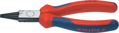 Image de Knipex 22 02 140 Workshop Round nose pliers Straight Chromium-vanadium electric furnace steel 140 mm