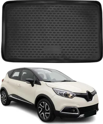 Image de Tapis de coffre pour Renault Captur 2016-2021 Dessus caoutchouc TPE