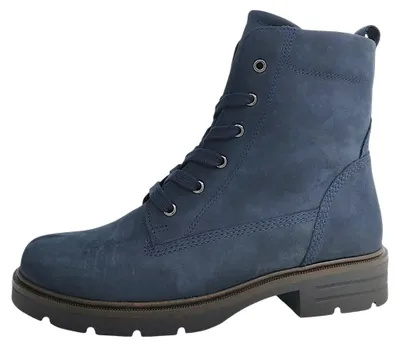 Image de Bottes à lacets bleues de la marque Gabor, modèle décontracté