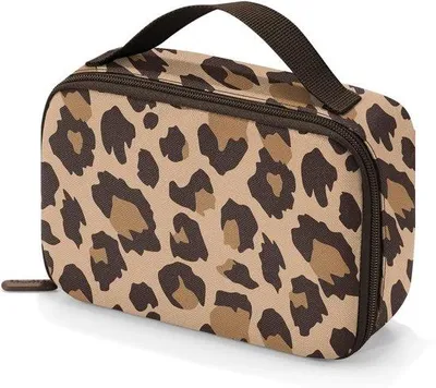 Produktbild von Famanu Mini-Kühltasche für Kosmetik, Medikamente und Snacks, wasserabweisendes Material – Leo Macchiato