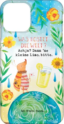 Produktbild von Mr. & Mrs. Panda Iphone 11 Handyhülle Nachtfalter Welt - Gelb Pastell - Geschenk, Hülle, XR, Cover, Handy Schutzhülle, Tiere