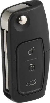 Produktbild von Auto Fernbedienung Schlüssel Ersatz 3 Tasten 433MHz Fob Eintrag Schwarz