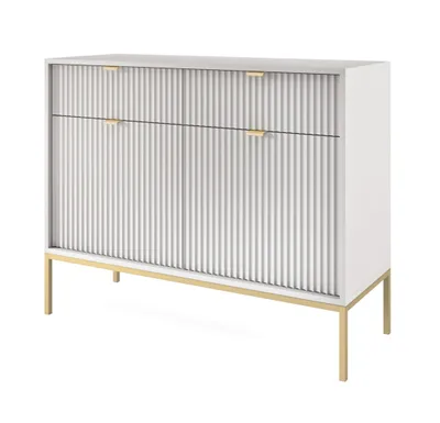 Produktbild von AX LIVING Sideboard mit Schubladen Eternas KS154 154cm Modern in Grau