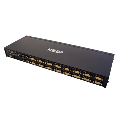 Obrázek produktu pro ATEN CS1716A-AT-G, 2048 x 1536 px, QXGA, Instalace do racku, 6,6 W, 1U, Černá