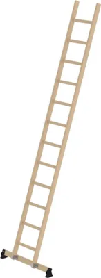 Produktbild von MUNK Anlegeleiter Holz 33117 nivello-Traverse 12Sprossen
