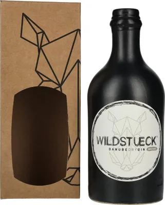 Image de Wildstueck Danube Dry Gin Unfiltered 42% Vol. 0,5l en boîte cadeau