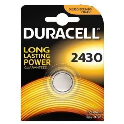 Obrázek produktu pro Knoflíková baterie Duracell BI CR2430 Lithiový knoflíkový článek 1 balení