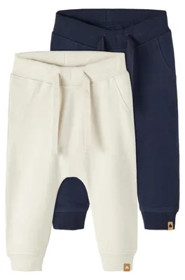 Image de Name IT - Ensemble enfant unie Nbntakki 2p Pantalon et sweat, bleu marine foncé, taille 104 EU