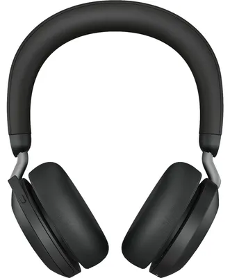 Produktbild von GN Jabra Evolve2 75 - Headset - On-Ear - Bluetooth - kabellos, kabelgebunden - aktive Rauschunterdrückung - USB-A - Geräuschisolierung - Schwarz