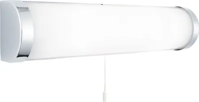 Immagine prodotto di Applique, cromo, vetro, tubo, dimmerabile, IP44, bianco