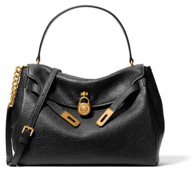 Produktbild von Michael Kors Leder-Handtasche Hamilton Moderne Schwarz