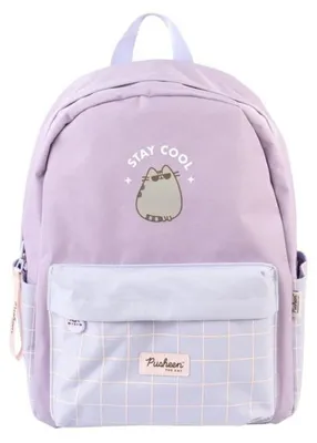 Produktbild von Pusheen, Rucksack mit grosser Fronttasche und Seitentaschen Stay Cool, Violett